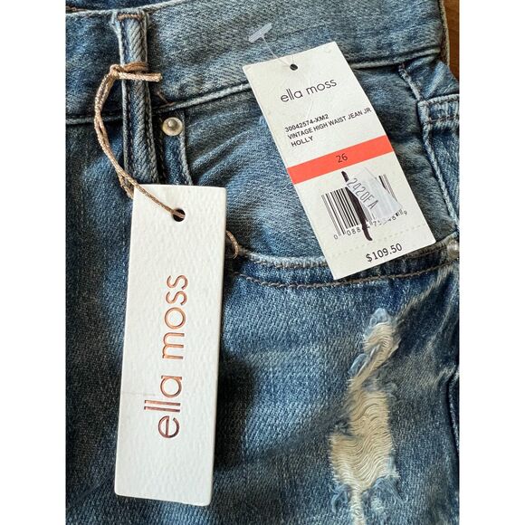 NWT Ella Moss vintage high waist jeans size 26 - Picture 2 of 5